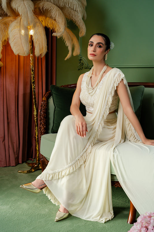 Maroon Zari Woven Silk Saree - Test 1